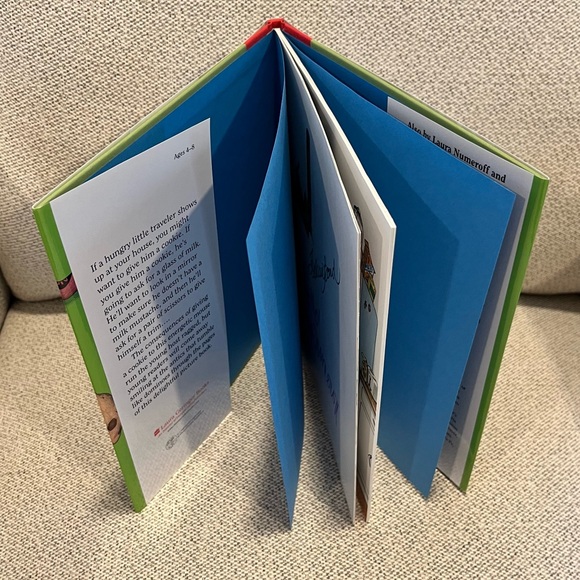 Children’s Hardback Book with Cover If You Give a Mouse a Cookie 8-1/4” - Picture 4 of 9